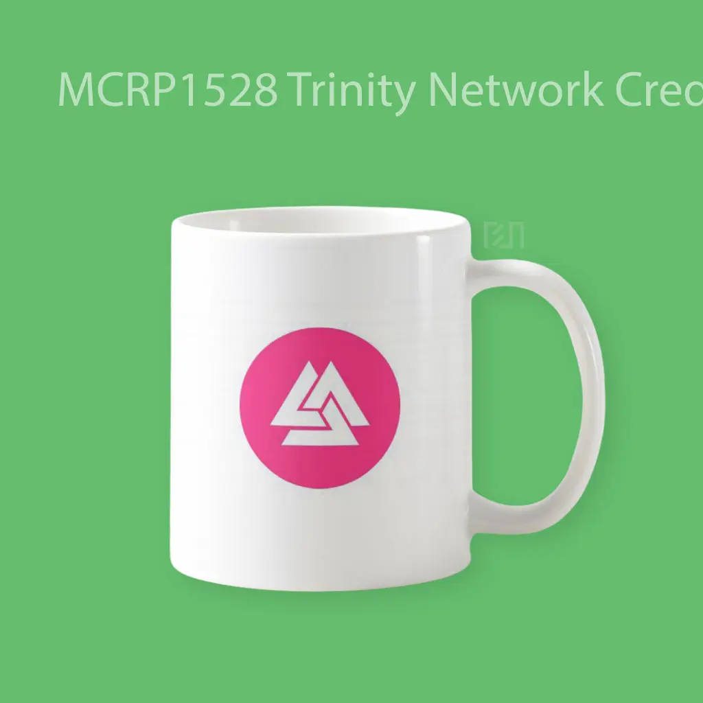 Trinity Network Credit TNC Trade Logo Mug
