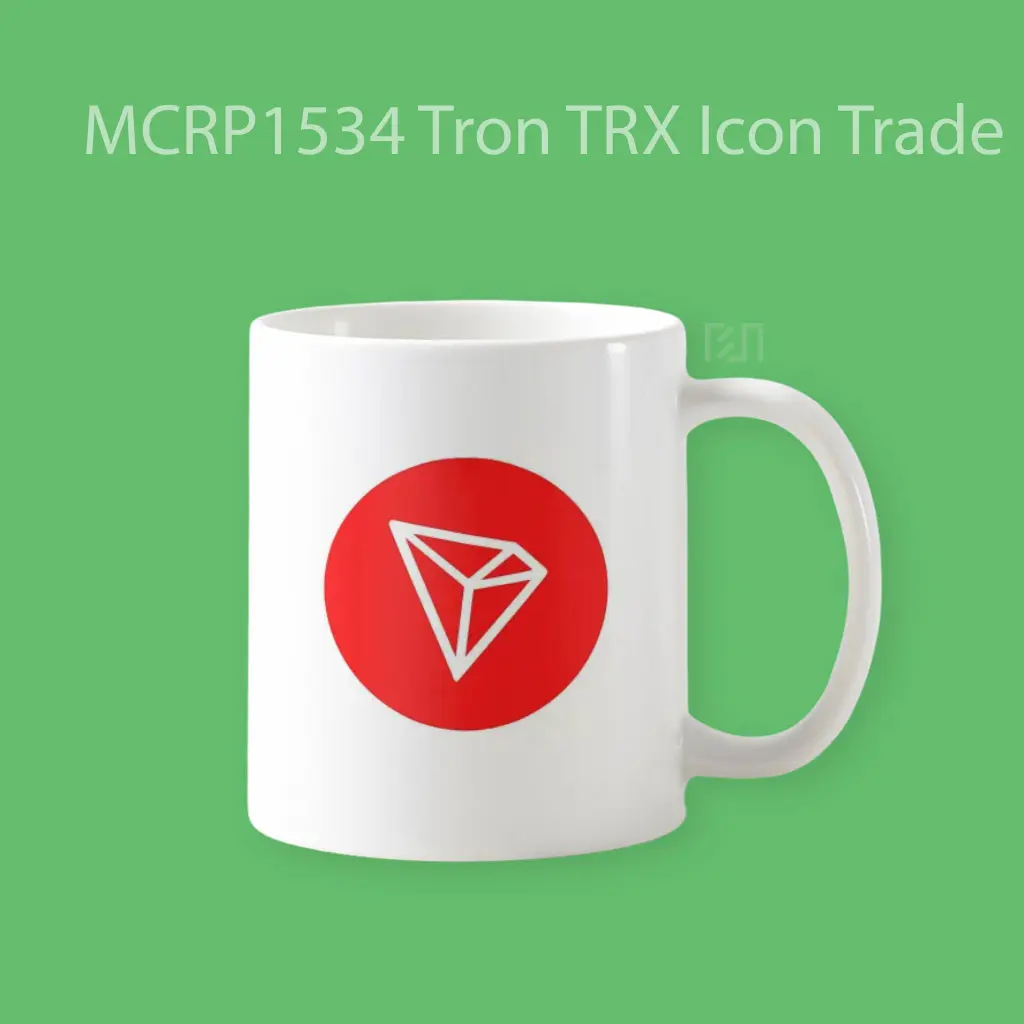 Tron TRX Icon Trade Logo Mug