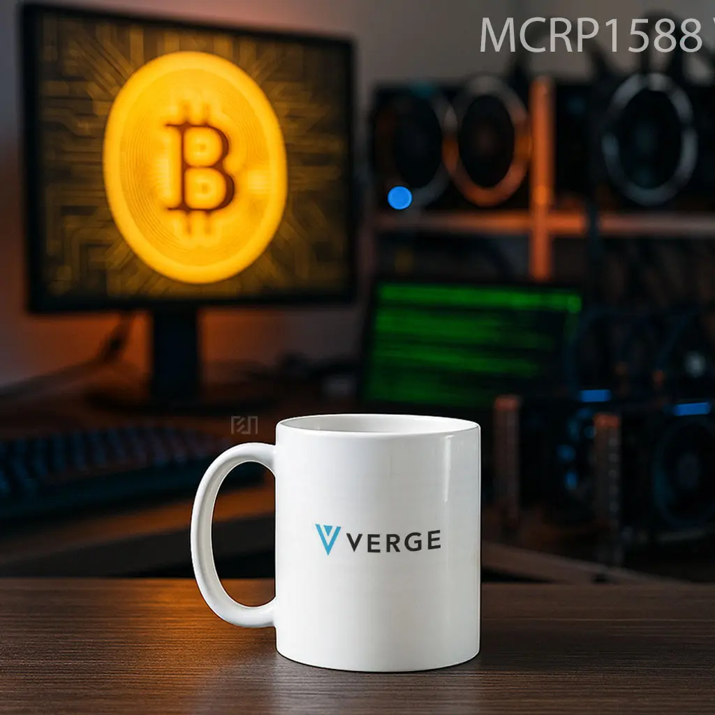 Verge XVG Trade Logo Mug - Sudut 2