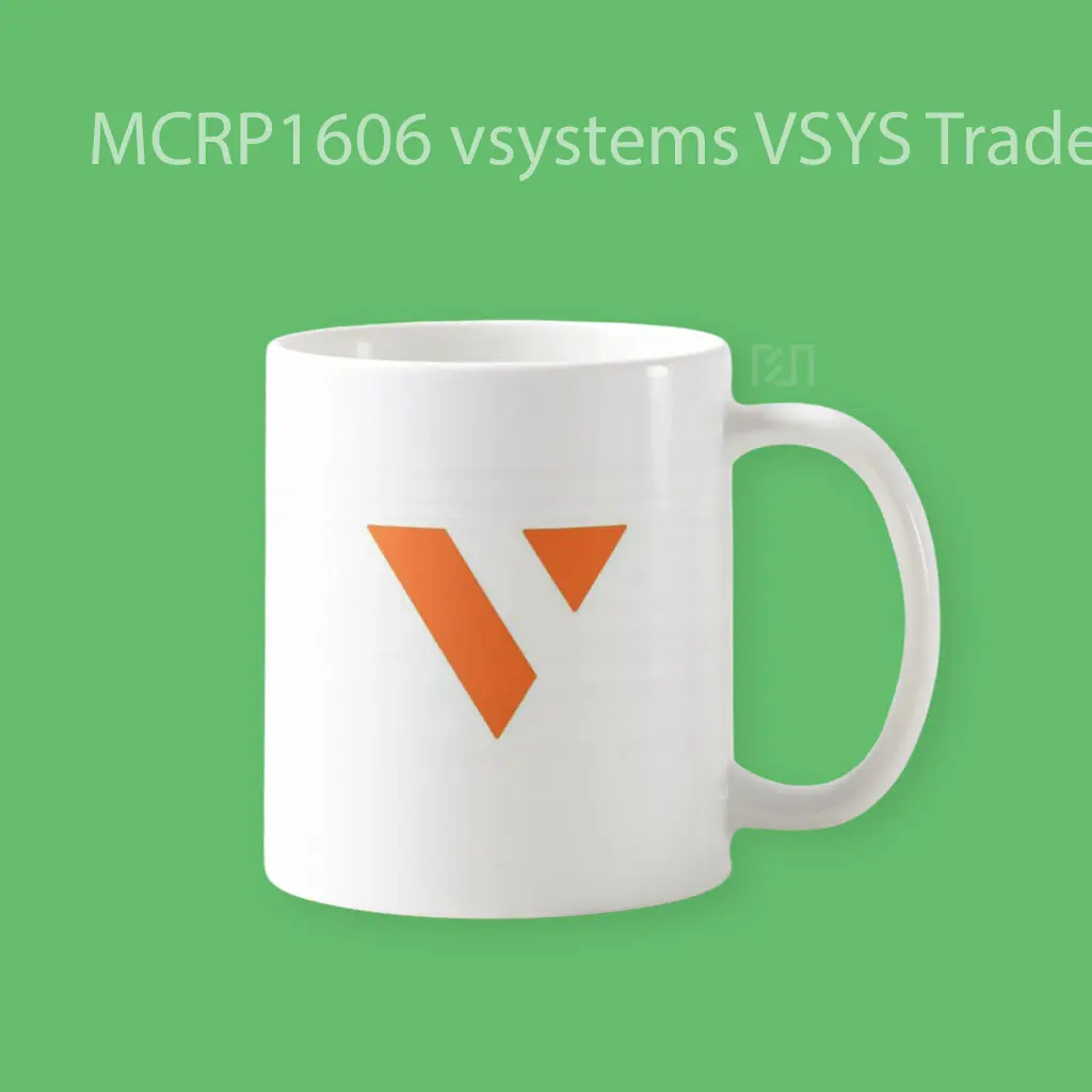 vsystems VSYS Trade Logo Mug