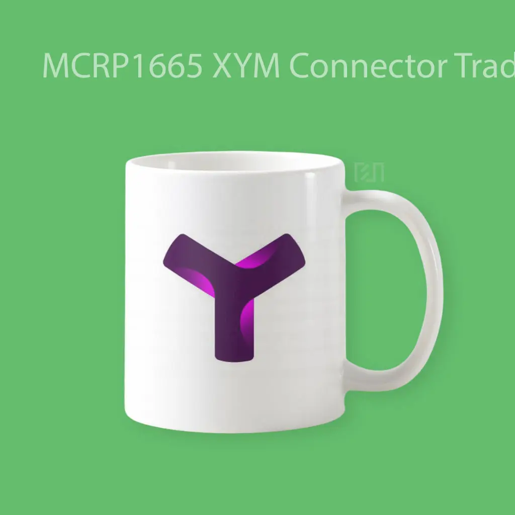 XYM Connector Trade Logo Mug