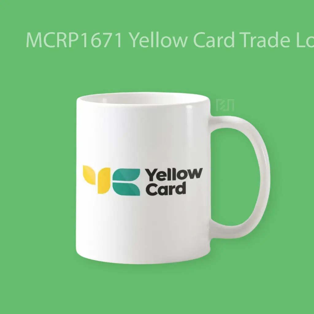 Yellow Card Trade Logo Mug