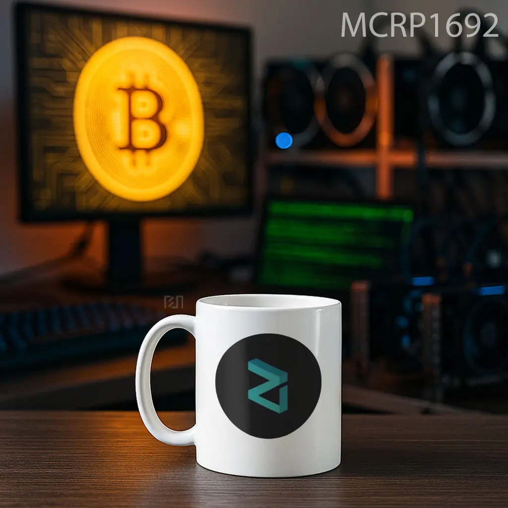 Zilliqa Coin Trade Logo Mug - Sudut 2