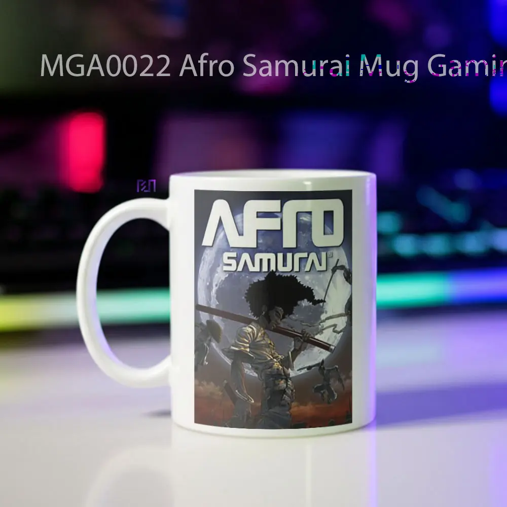 Afro Samurai Game Mug - Sudut 2