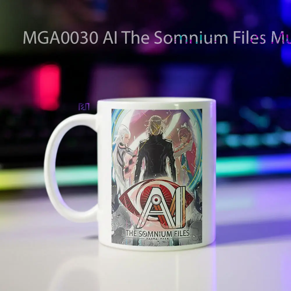 AI The Somnium Files Game Mug - Sudut 2