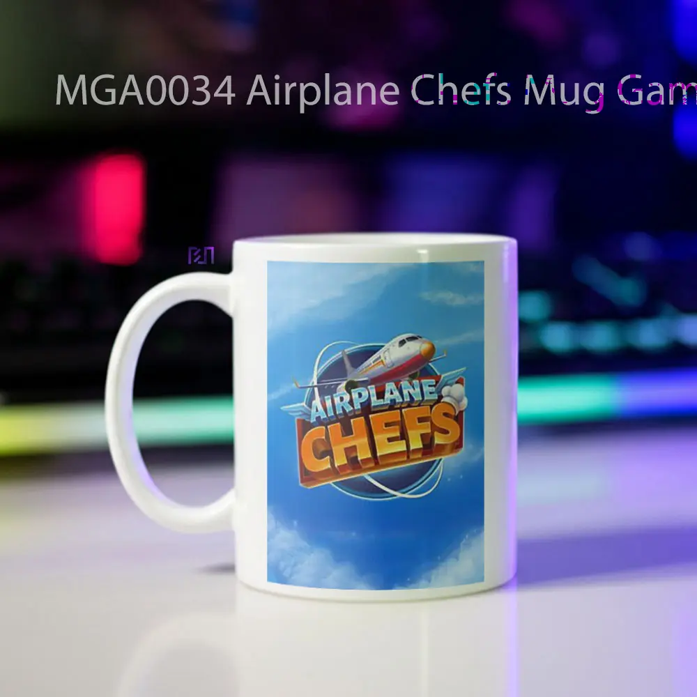 Airplane Chefs Game Mug - Sudut 2