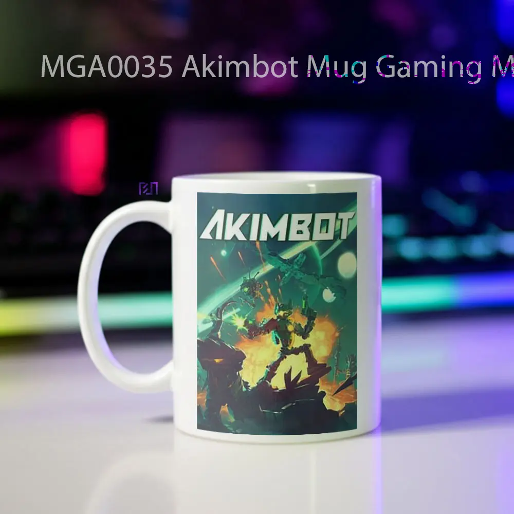 Akimbot Game Mug - Sudut 2