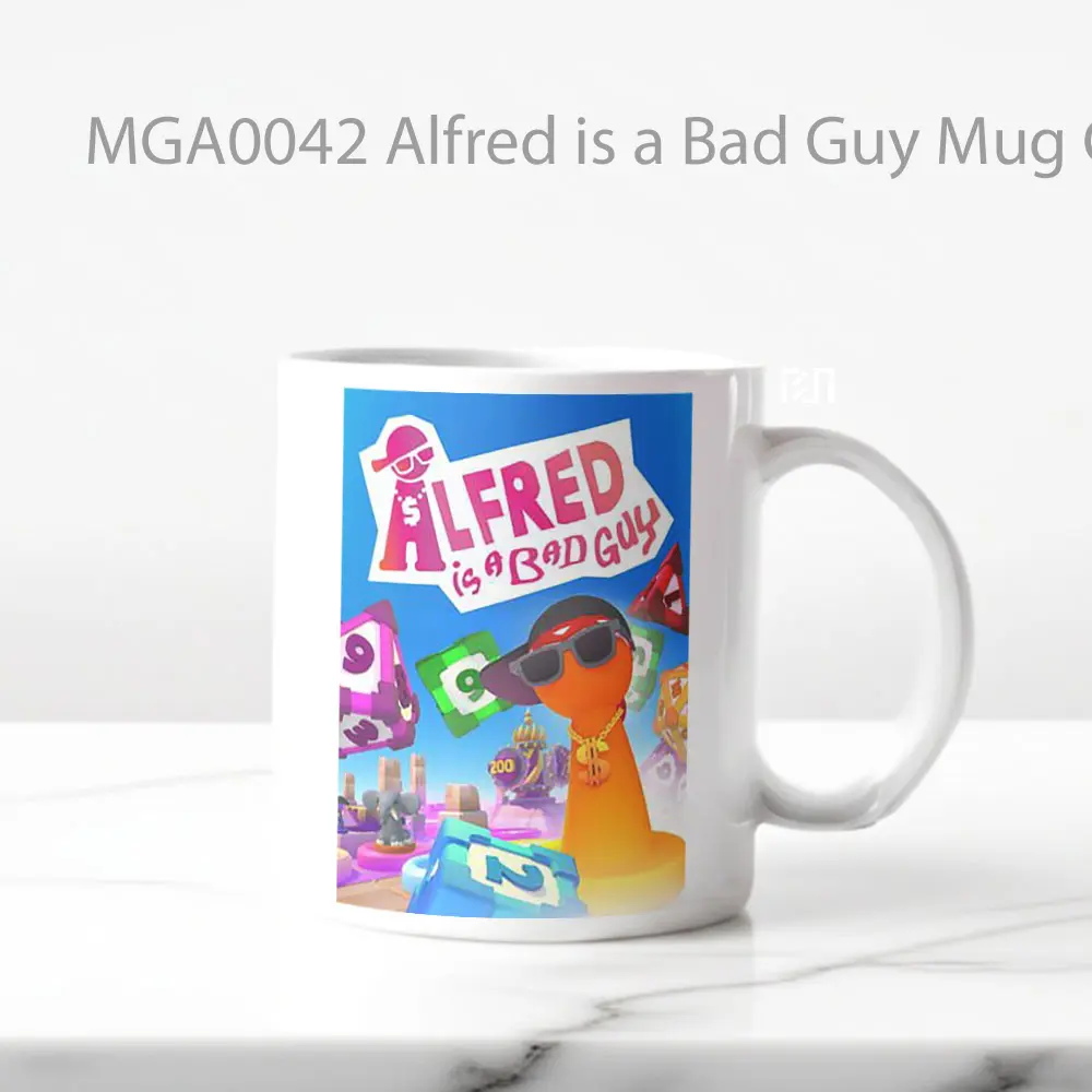 Alfred is a Bad Guy Game Mug