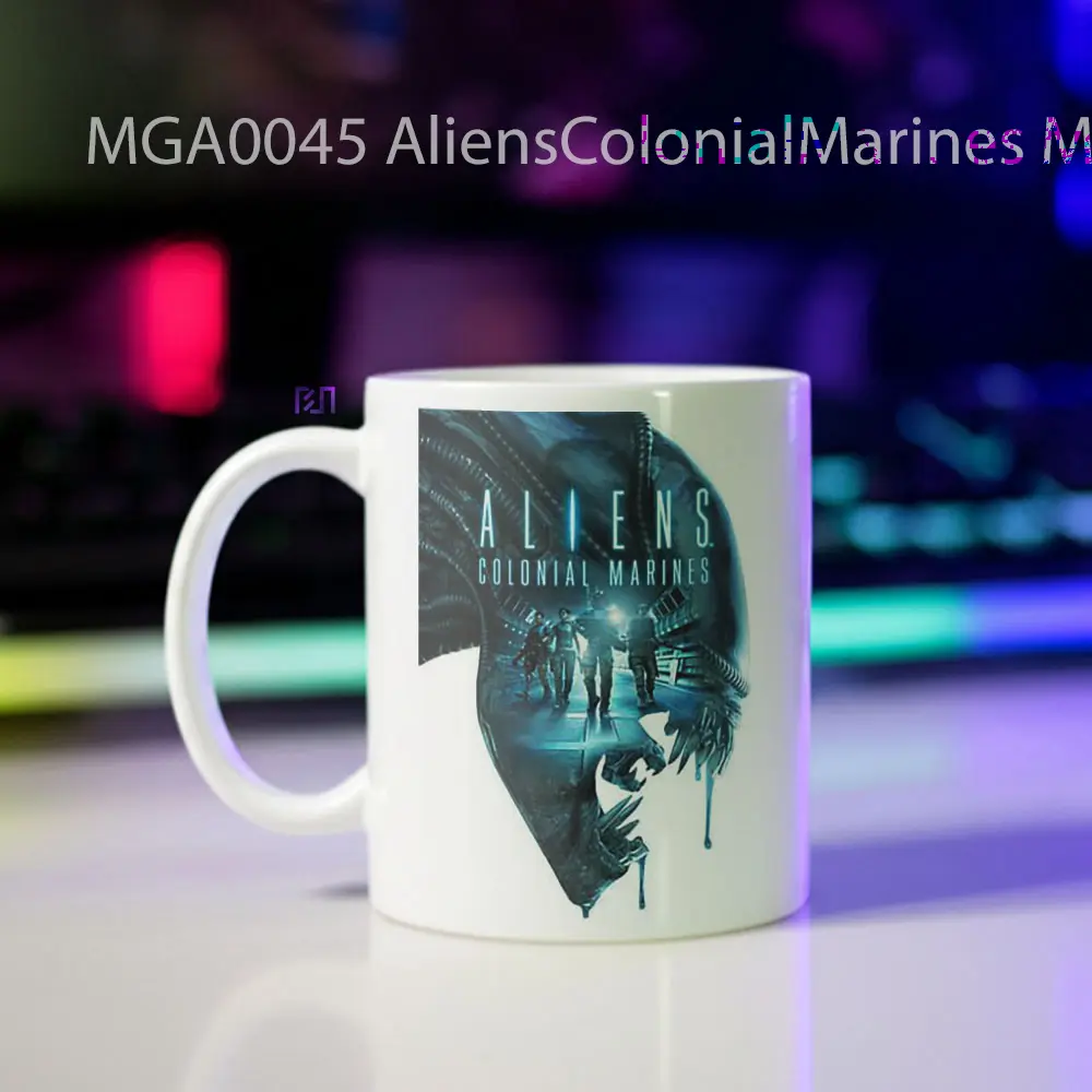 AliensColonialMarines Game Mug - Sudut 2
