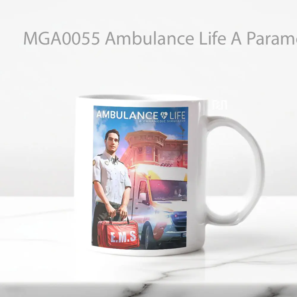 Ambulance Life A Paramedic Simulator Game Mug
