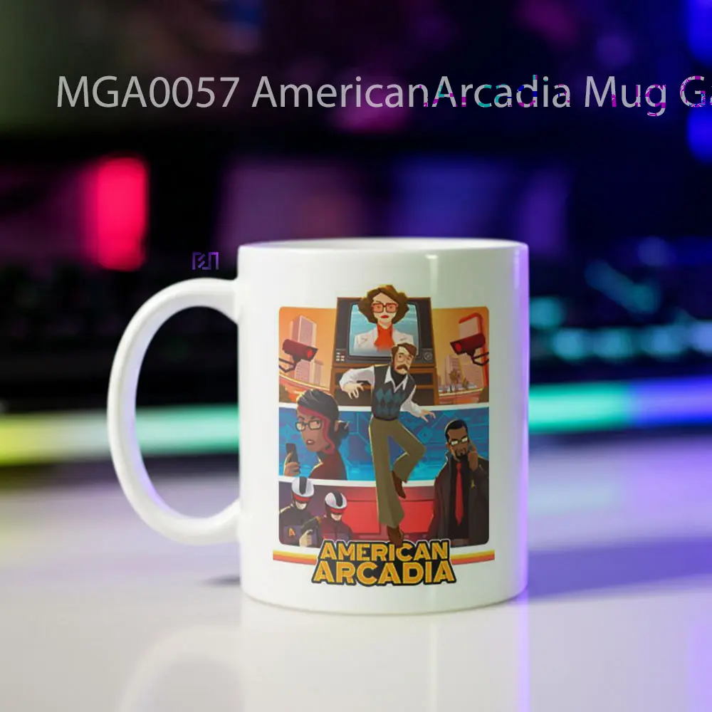 AmericanArcadia Game Mug - Sudut 2