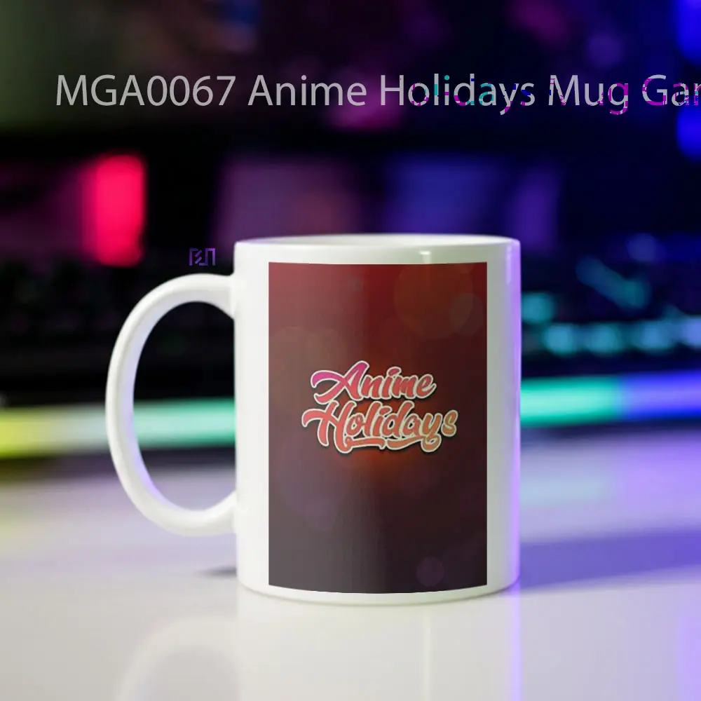 Anime Holidays Game Mug - Sudut 2