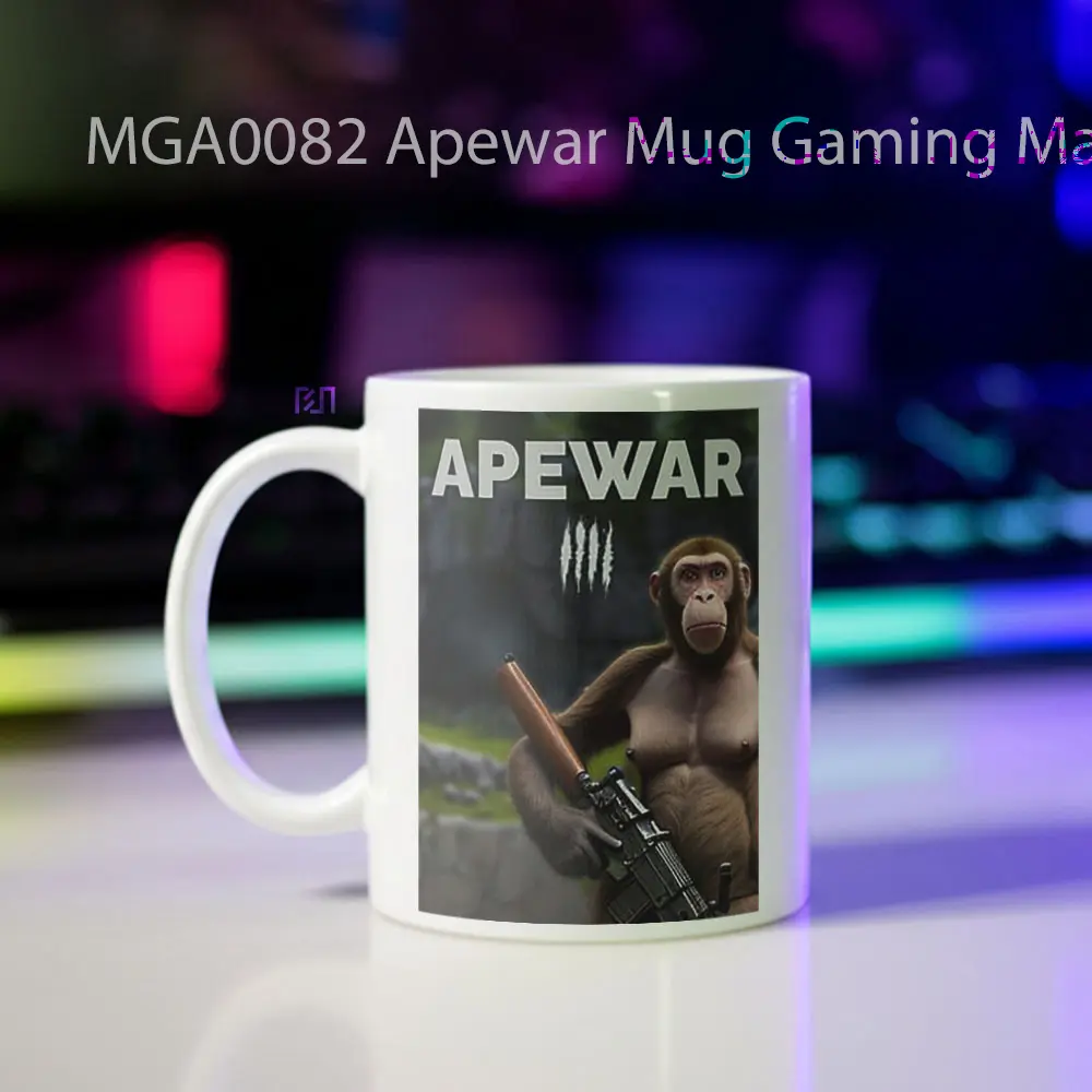 Apewar Game Mug - Sudut 2