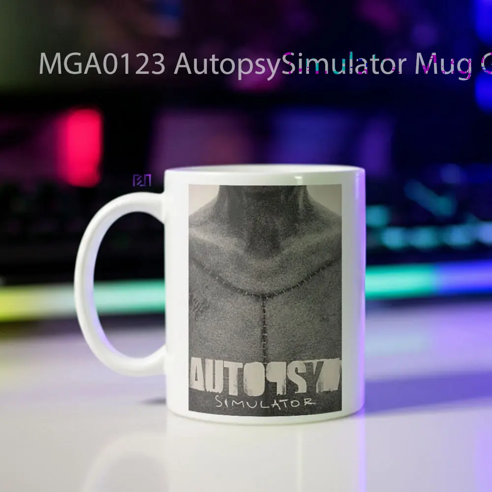 Autopsy Simulator Game Mug - Sudut 2