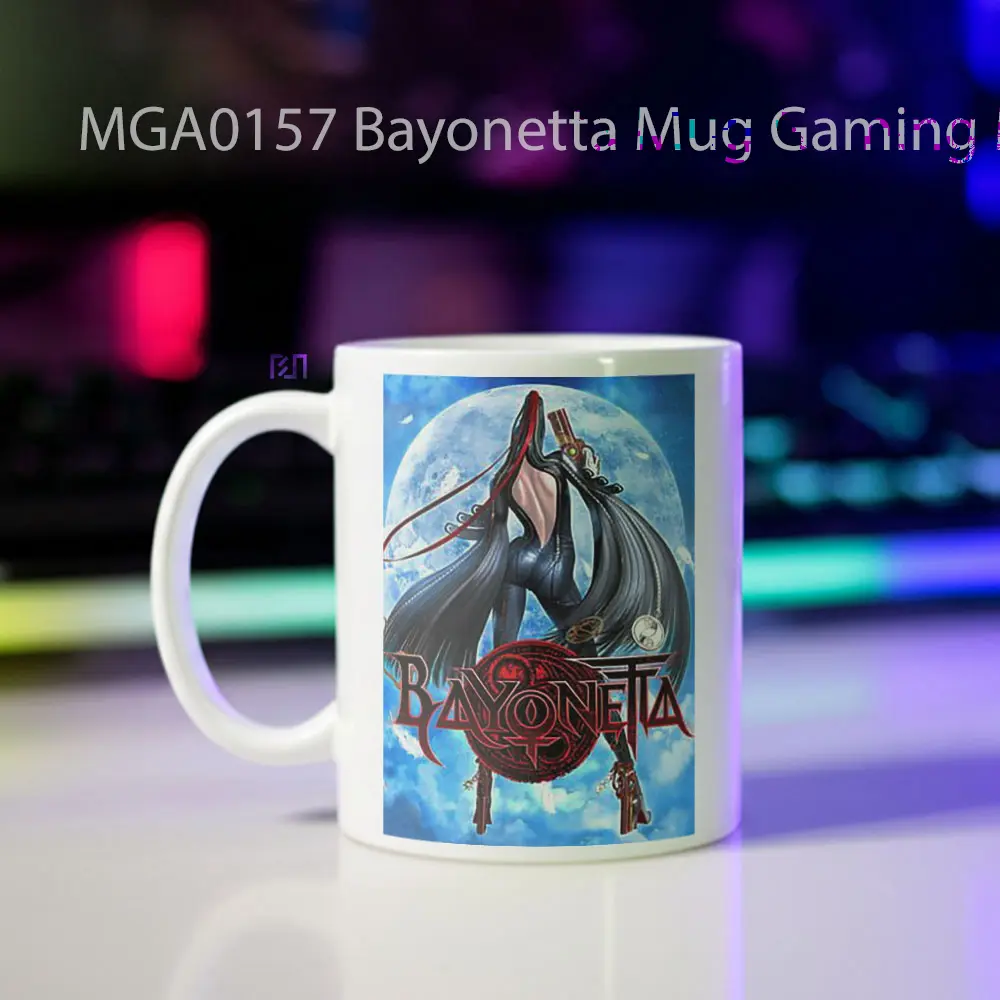 Bayonetta Game Mug - Sudut 2