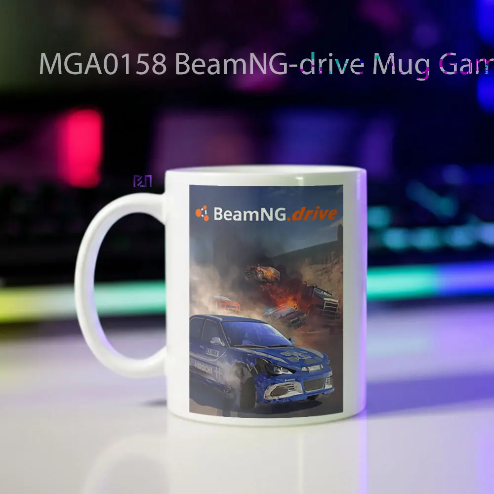 BeamNG-drive Game Mug - Sudut 2