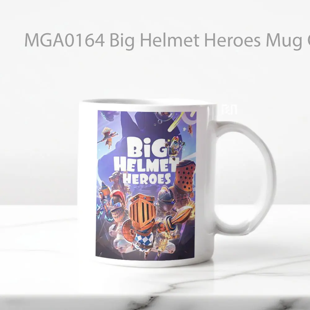 Big Helmet Heroes Game Mug