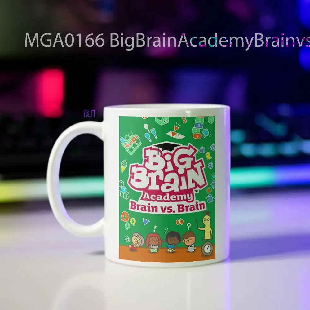 BigBrainAcademyBrainvs-Brain Game Mug - Sudut 2