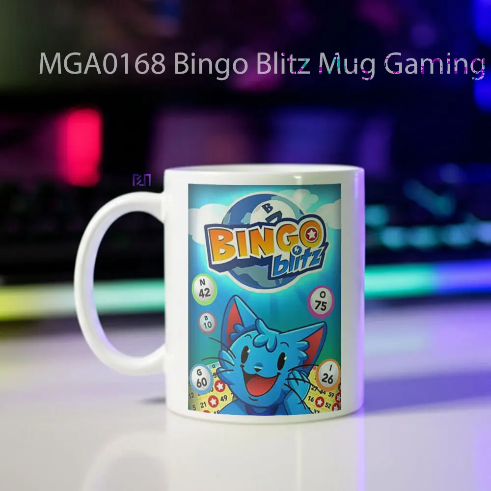 Bingo Blitz Game Mug - Sudut 2