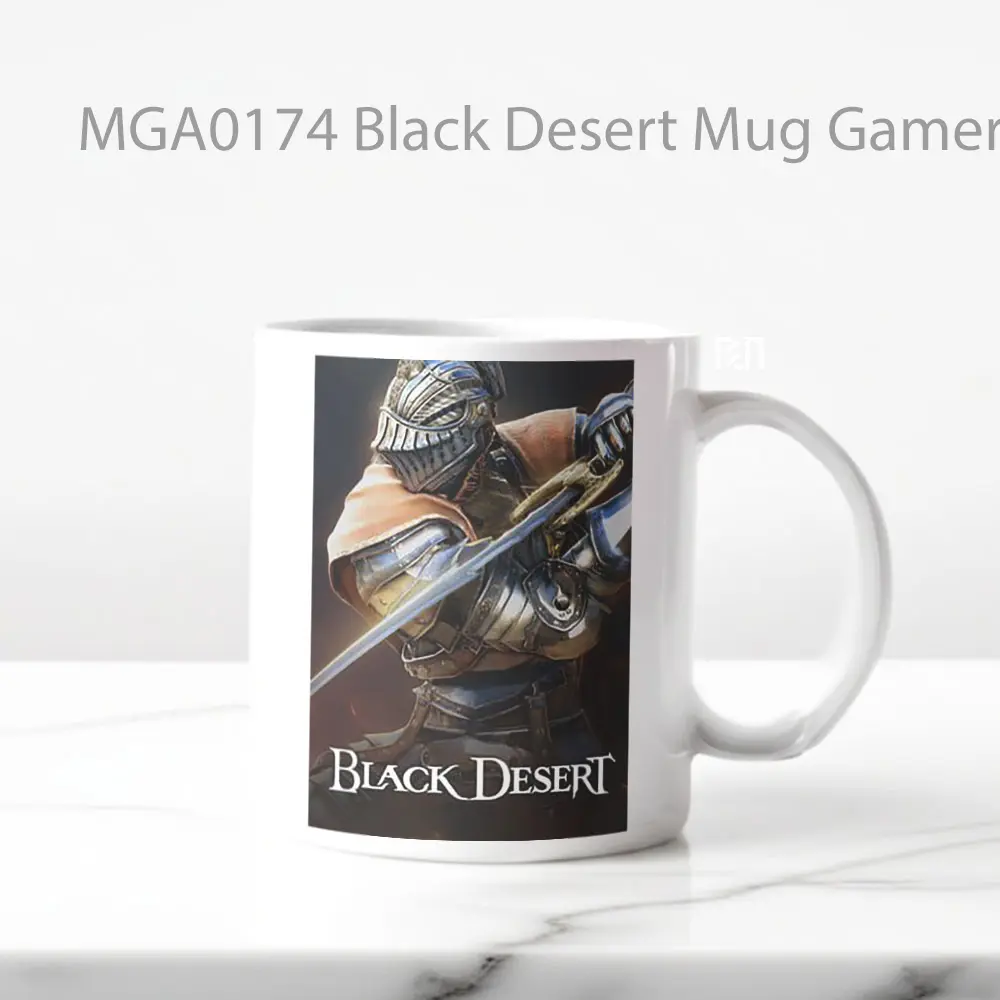 Black Desert Game Mug