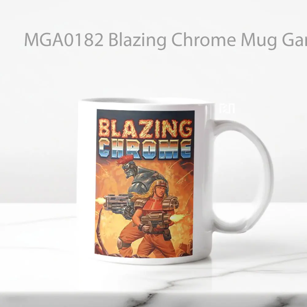 Blazing Chrome Game Mug