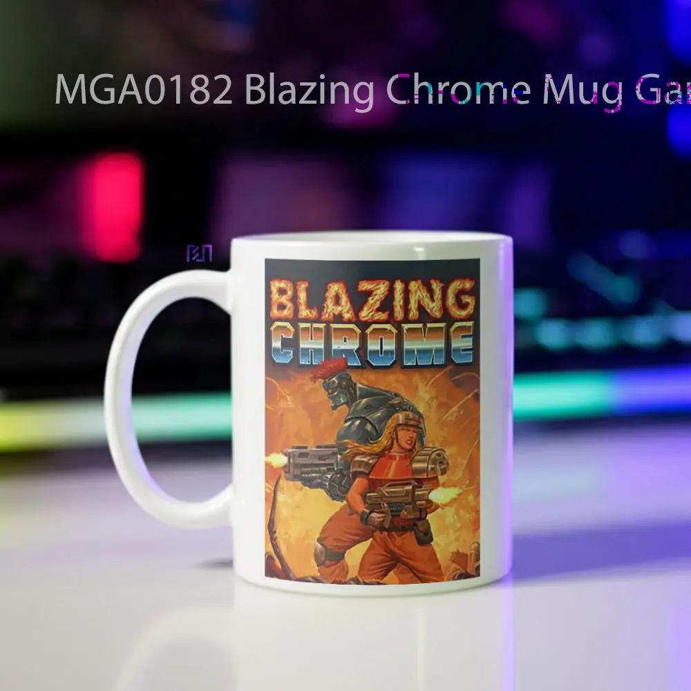 Blazing Chrome Game Mug - Sudut 2
