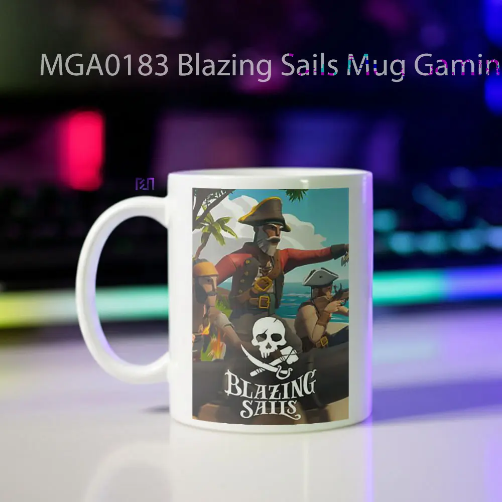 Blazing Sails Game Mug - Sudut 2