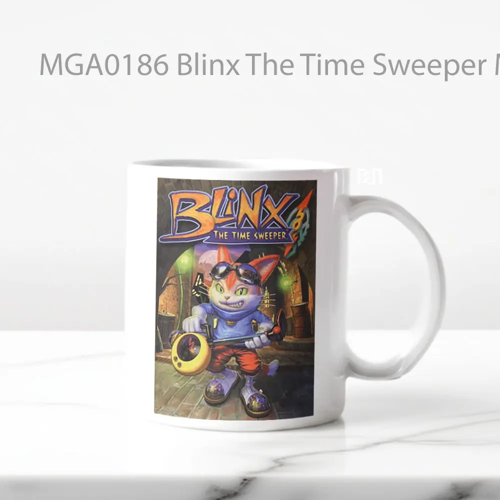 Blinx The Time Sweeper Game Mug