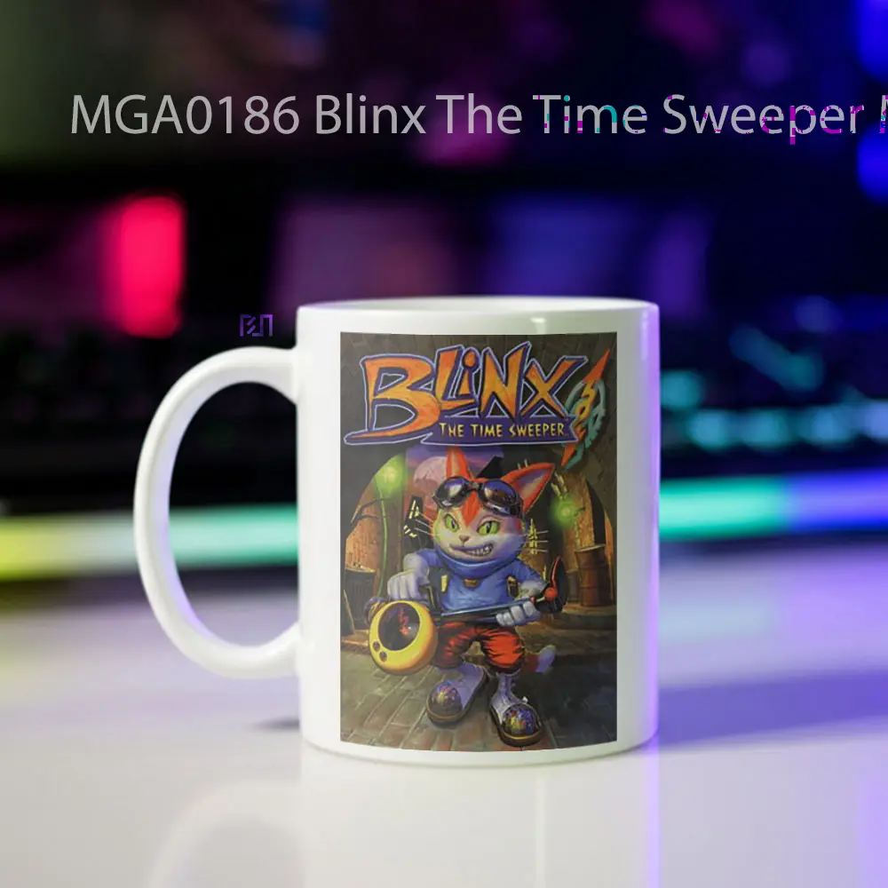 Blinx The Time Sweeper Game Mug - Sudut 2