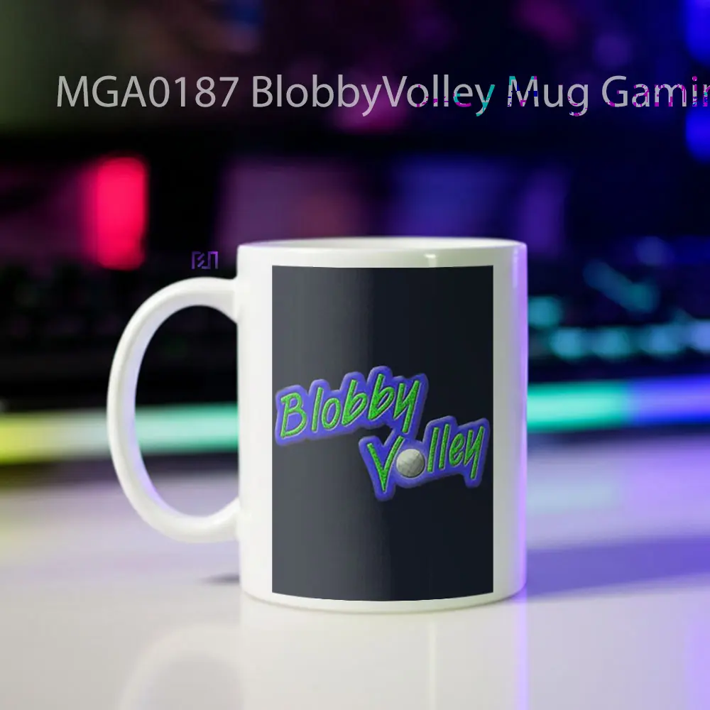 BlobbyVolley Game Mug - Sudut 2
