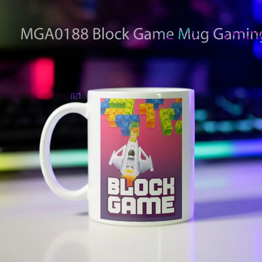 Block Game Game Mug - Sudut 2