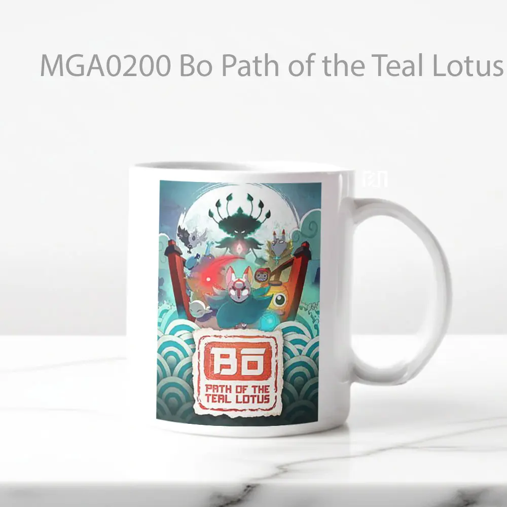 Bo Path of the Teal Lotus Game Mug