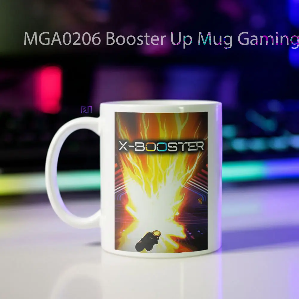 Booster Up Game Mug - Sudut 2