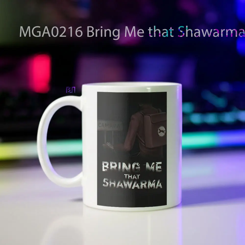 Bring Me that Shawarma Game Mug - Sudut 2