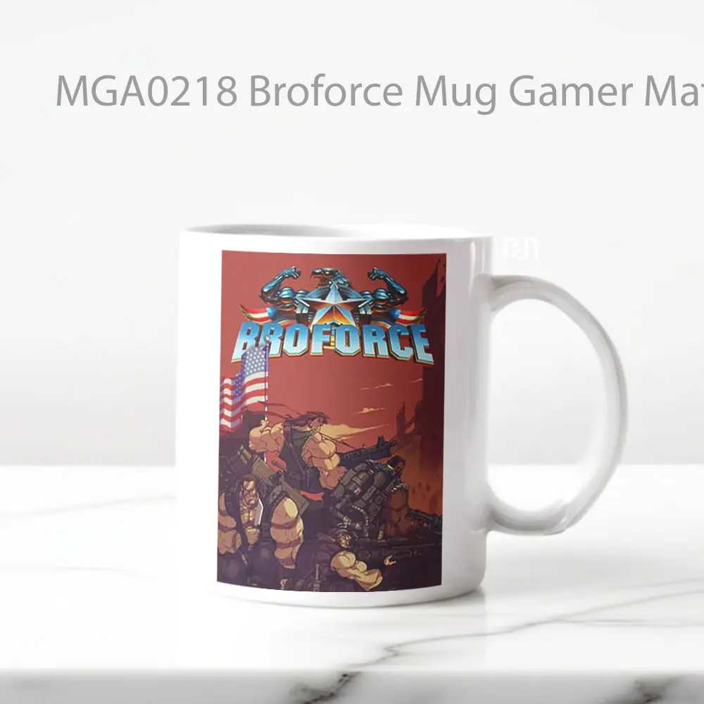 Broforce Game Mug