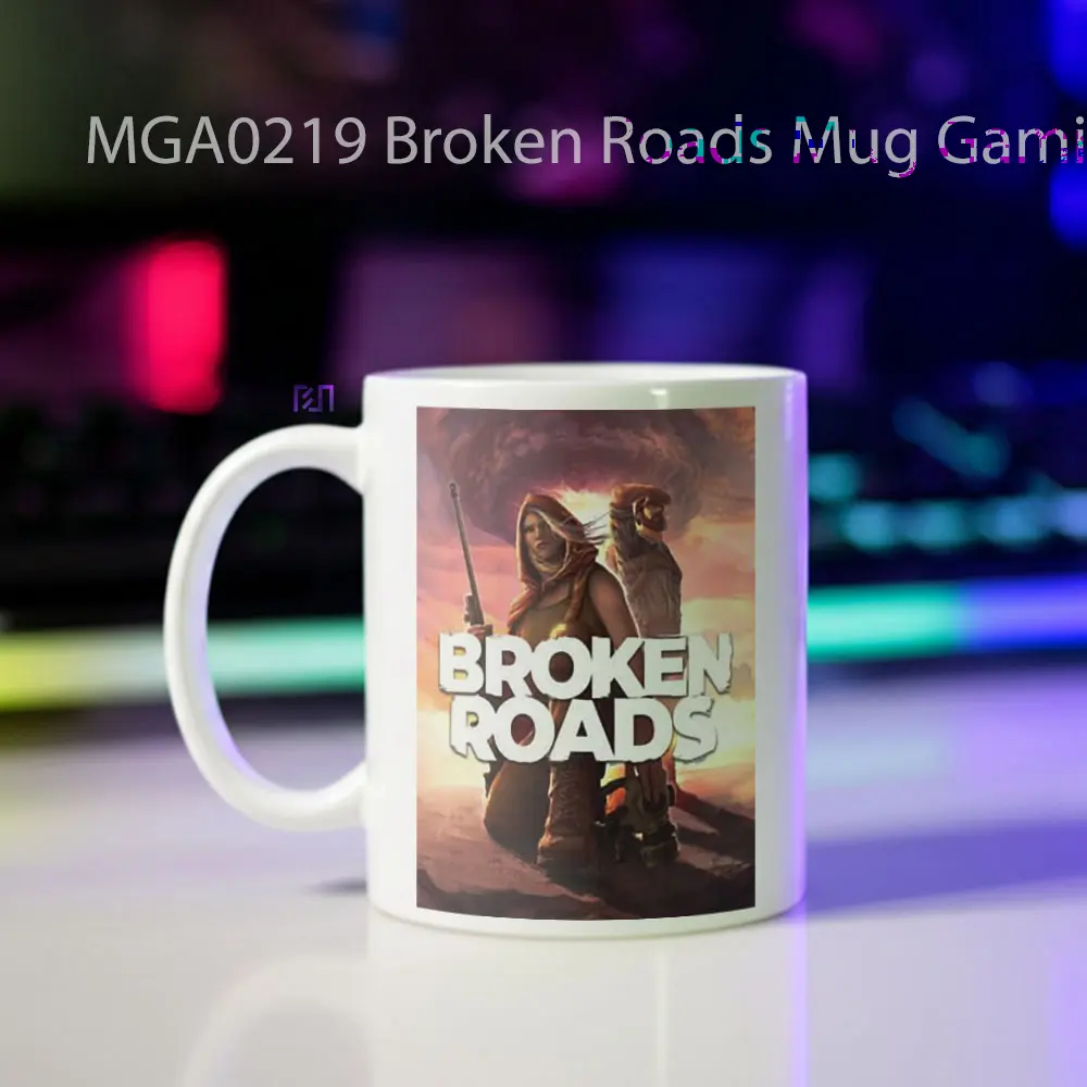 Broken Roads Game Mug - Sudut 2