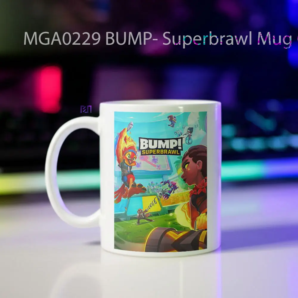 BUMP- Superbrawl Game Mug - Sudut 2