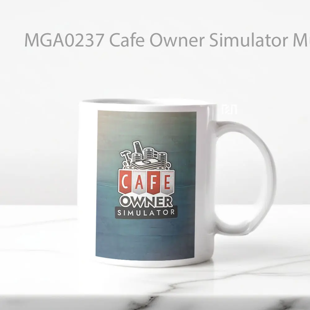 Cafe Owner Simulator Game Mug