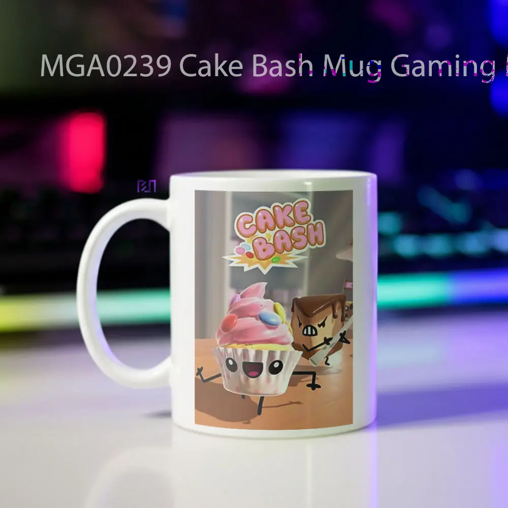 Cake Bash Game Mug - Sudut 2