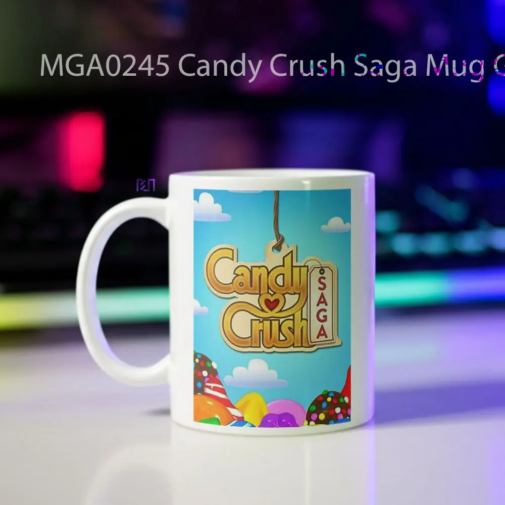 Candy Crush Saga Game Mug - Sudut 2