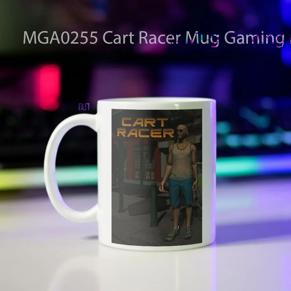 Cart Racer Game Mug - Sudut 2