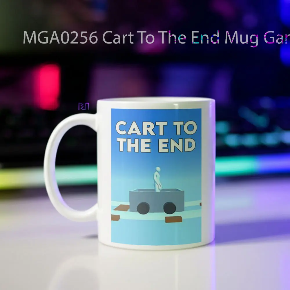 Cart To The End Game Mug - Sudut 2