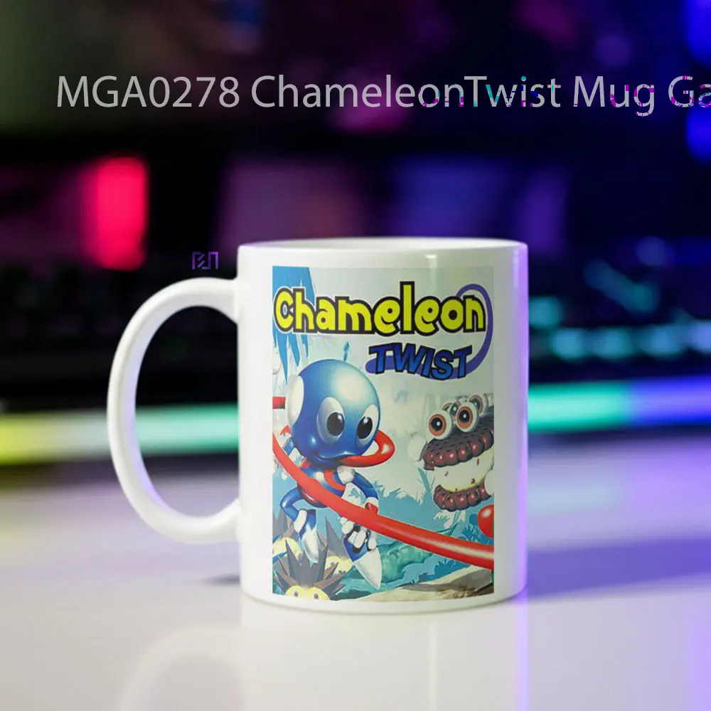 Chameleon Twist Game Mug - Sudut 2
