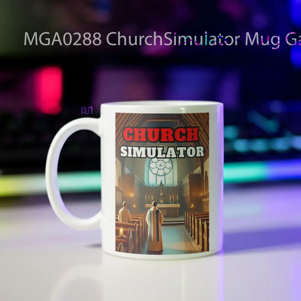 Church Simulator Game Mug - Sudut 2