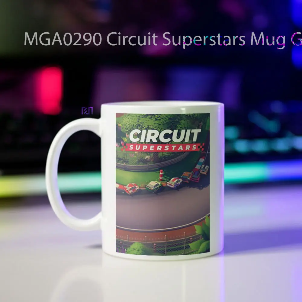 Circuit Superstars Game Mug - Sudut 2