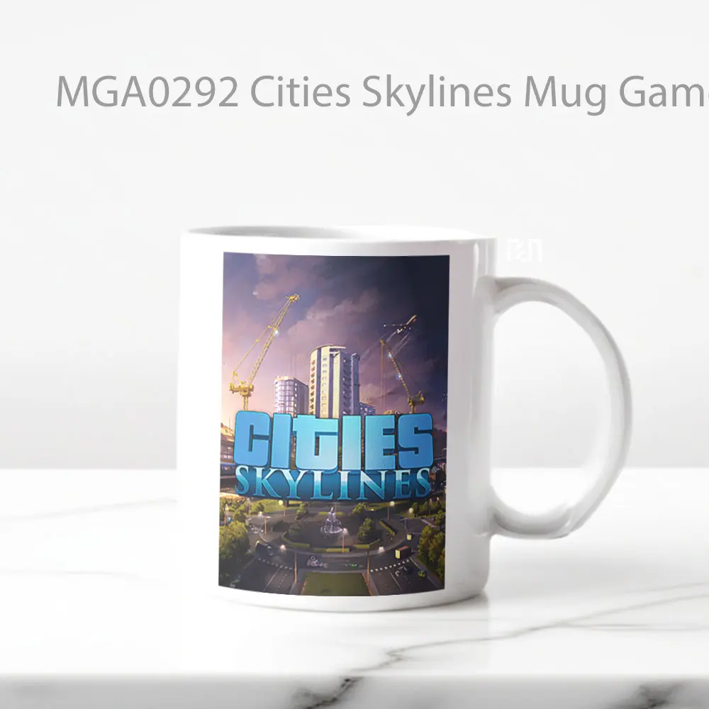 Cities Skylines Game Mug