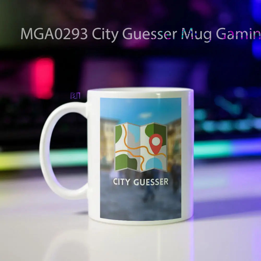City Guesser Game Mug - Sudut 2