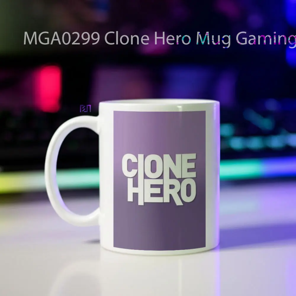 Clone Hero Game Mug - Sudut 2