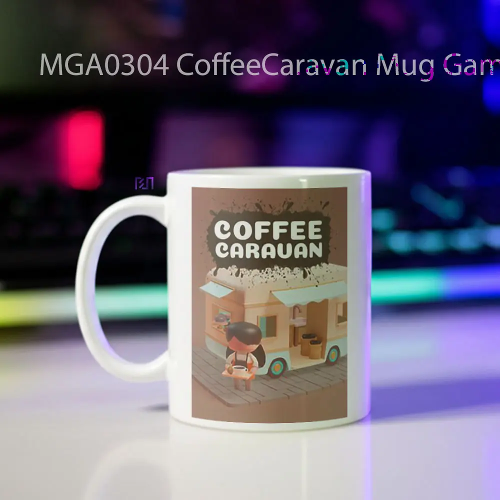 Coffee Caravan Game Mug - Sudut 2