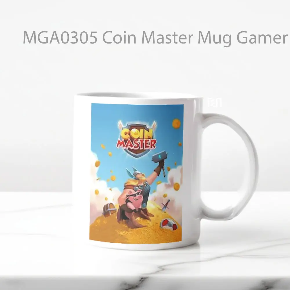 Coin Master Game Mug